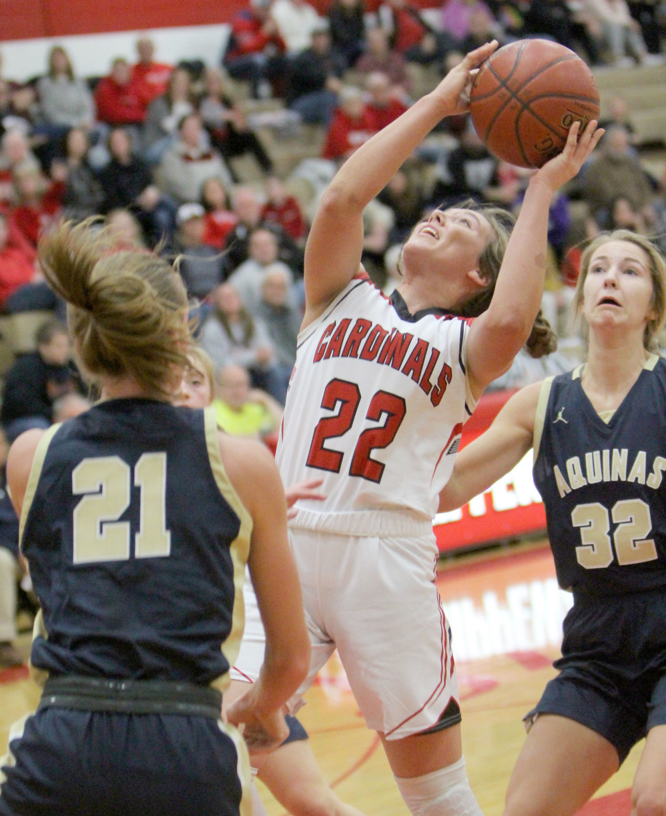 La Crosse Aquinas at Chi-Hi girls basketball 11-22-19